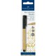 FABER CASTELL ROTULADOR TINTA CHINA PITT ARTIST PEN 1,5MM METALLIC DORADO -BLISTER-